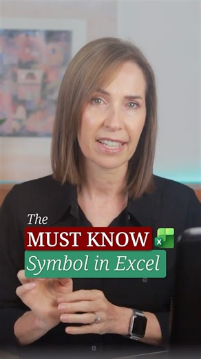 The MUST Know Symbol in Excel