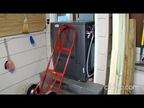 HEAVY FRONT LOADER WASHER (1 Person) LIFT UP STEPS