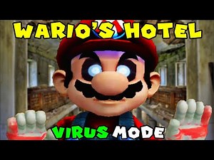 MARIO GOT OUT!! WARIO'S HOTEL- VIRUS MODE NIGHTS 4 & 5