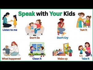 100 Daily Use English Phrases | Speak English With Kids | Spoken English for kids | Learn English
