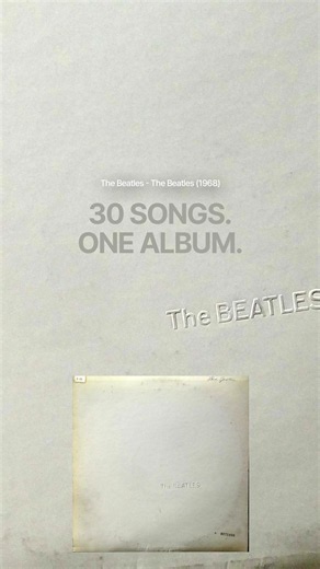 The Beatles Made 30 Songs That Barely Sound Alike | The White Album