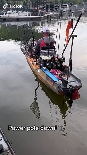 Lock Your Rig Down for Windy Spots with Micro Power Pole | Kayak Fishing Innovation