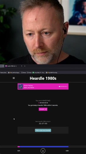 INCREDIBLE #heardle #master #limmy #livestream ##twitchstream