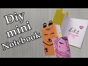 DIY Mini Notebooks || How to make MINI Origami NOTEBOOKS