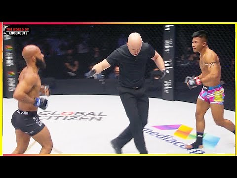 Rodtang Jitmuangnon (Thailand) vs Demetrious Johnson (USA) - KNOCKOUT, MMA HD