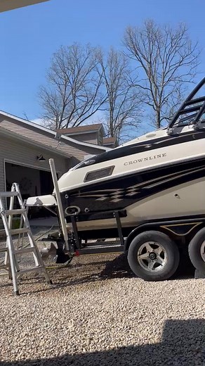 $25,500 • 2004 Crownline 270br 350 mag mpi, Crownline. Rockford Fosgate head unit and speakers, added monster tower and tower speakers, matching Crownline trailer, new tires last season. Has been an amazingly reliable boat, but we’re looking for the same boat with a cabin now. Has typical scuffs and scratches for a 2004. Needs nothing, not winterized yet. https://www.facebook.com/marketplace/item/757431457210672/ | Eric Kofron