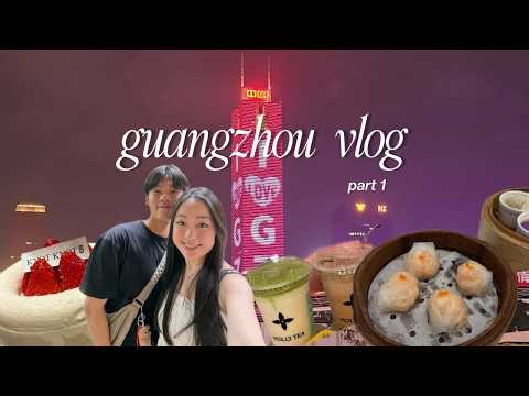 SG to guangzhou vlog | what to do in: tianhe district / dong shan lu (part 1)