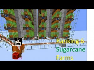 The best sugarcane farms! 7 farms ranked, with bonus bamboo setups. Java Minecraft 1.19-1.21