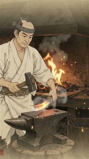 侍の刀はどう作られた？🔥 江戸時代の刀鍛冶に隠された驚きの技術