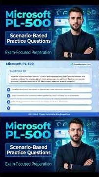 PL-500 RPA Developer Exam | Practice Questions #PL500 #PowerAutomateRPA #CertificationExam