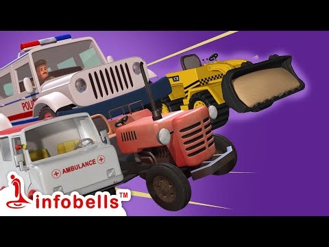 பப்புவின் மேஜிக் வாகனங்கள் - Magic Vehicles | Cartoon for Kids | Tamil Cartoons | Infobells