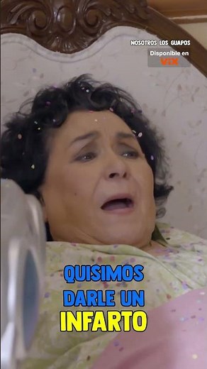 Vítor and Albertano give Doña Cuca a fright on her birthday #NosotrosLosGuapos