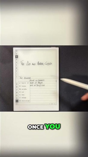 Organize Your Notes FAST with This Paper App Outline Hack! #shorts
