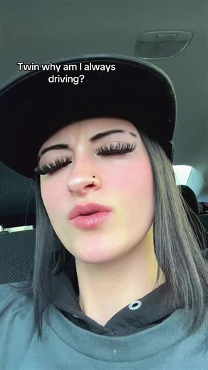 I swear imma be passagner princess as soon as you get your license @Mace🖤 #twin #relatable #fypシ #funny