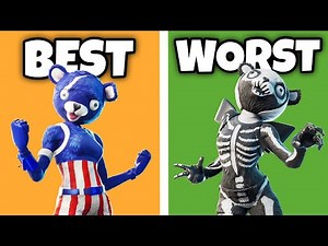 Ranking *EVERY* TEAM LEADER SKIN…