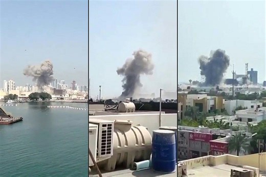 Photos: US and Israel strike Iran as explosions rock Tehran