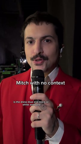 Mitch being chaotic for a minute straight