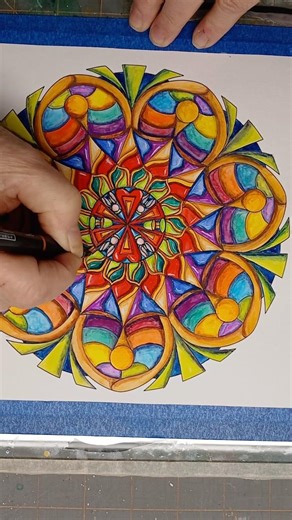 ACIM Lesson 28 Above All Else I Want to See Things Differently #acim#acourseinmiracles#mandalaart