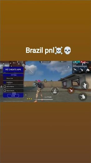 Brazil pnl ☠️💀 free fire jadugar 😁#freefireshorts #freefire #new