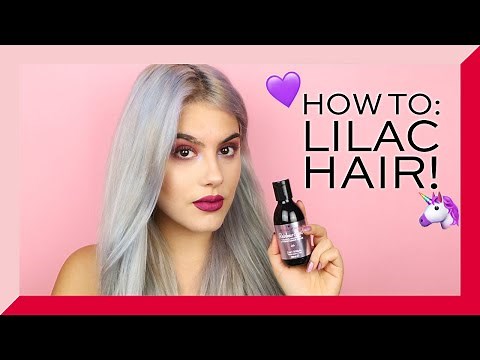 I HEART REVOLUTION | HOW TO DYE YOUR HAIR LILAC - NEW RAINBOW SHOTS