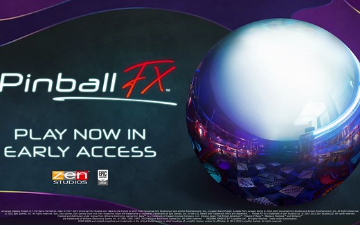 免费获取《Pinball FX》！狂拽酷炫弹球机！
