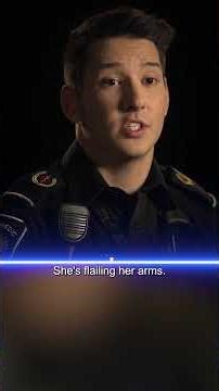 Woman grabs paramedic's hair while being treated! 😱 #shorts #paramedic #emergency #ambulance #angry