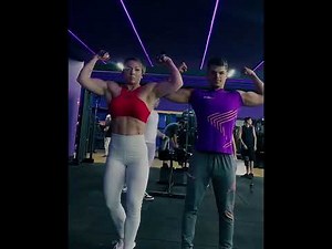 Muscle Comparison at Gym -Female Vs Male