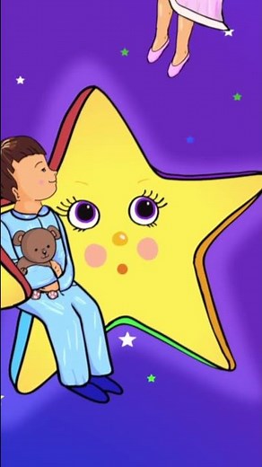 Twinkle Twinkle Little Star🌟 NurseryRhymes w/Lyrics #shorts