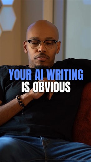 DM me the word “SCALE” to get my free AI growth engine masterclass. . Follow for more value 👇👇 Your AI Writing is Obvious