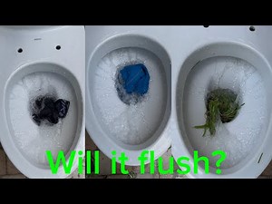 Testing the Toto aquia dual flush toilet to its limits!!, (will it flush or clog compilation!!)