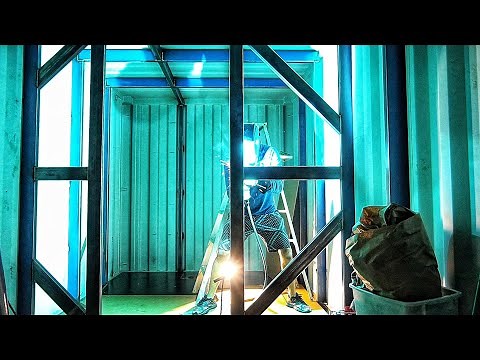 SECRET UNDERGROUND BUNKER | SHIPPING CONTAINER BUILD