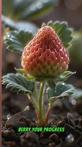 🍓 Strawberry Timelapse: From Seed to Sweet Red Berry | Beautiful Growth in Minutes #timelapse #short