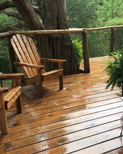 20K views · 394 reactions | Our treehouse yurt this morning. It is...