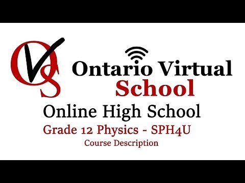 Grade 12 Physics SPH4U - Course outline - Course description - Ontario Virtual School OVS