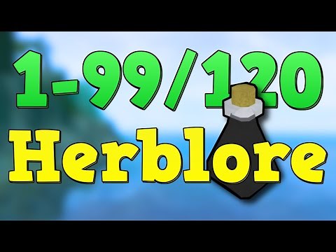 Runescape 3 | 1-99/120 Herblore Guide 2025 - get 99 in 2 hours
