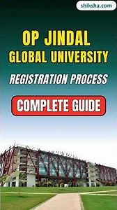 O.P. Jindal Global University Application 2026 | Step-by-Step Guide #opjindalglobaluniversity