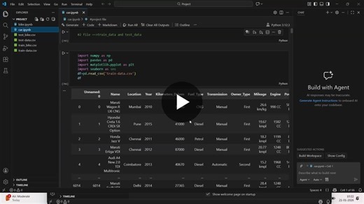 🚘 Completed a Car Price Prediction ML project during my Data Science internship Luminar Technolab. Built regression models, performed EDA, and worked on real-world data preprocessing using Python … | Ganga A S