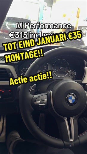 Nieuwe M Performance stuurtje voor F30 320D