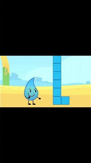 BFDI Tear drop if she tried playing Minecraftin goiky #bfdi #bfdia #idfb #bfb #tpot #bfdie