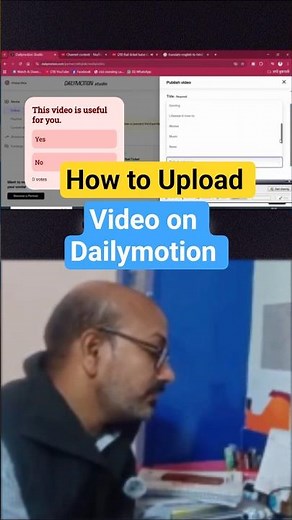 how to upload videos on dailymotion | best YouTube alternative #dailymotion #shorts