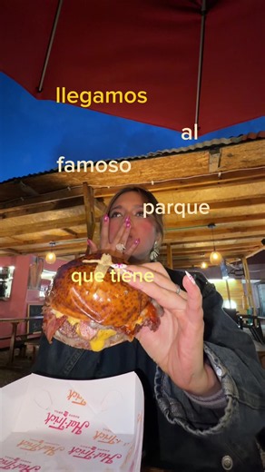 Hoy en turisteando por Bogotá 🚘 llegamos al famoso parque 🪇 que tiene más de 15 propuestas gastronómicas. Te estoy hablando de @sanrooque el parque ubicado en Cedritos Cl. 144 #9-75, Bogotá, aquí encuentran desde los famosos perros 🌭 @chuys.co, hasta deliciosa comida asiática 🍲 oigan si van porfi prueben la hamburguesa de HAT-Trick 🍔 deli deli, ademas el lugar para parcharse en la ciudad 🌆 10/10 #turisteandoporbogotá #comidabogotá #parquegastronomico