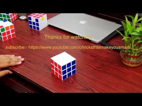 How To Solve 3x3 Rubiks Cube in 20 seconds