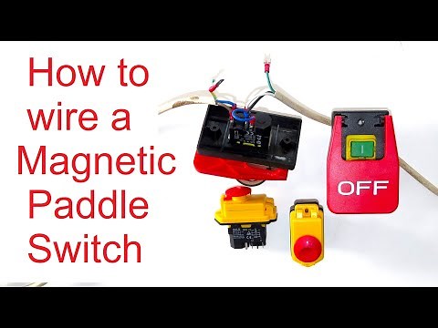 How to Wire a Magnetic Paddle Switch