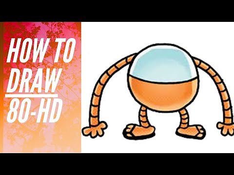 HOW TO DRAW 80-HD (FROM DOG MAN) STEP BY STEP TUTORIAL