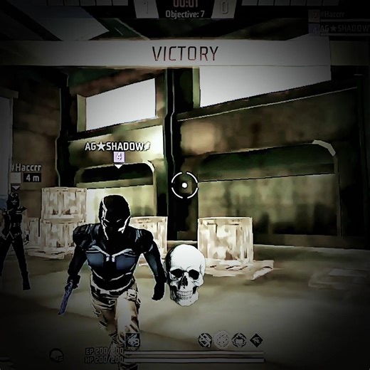 1v4 like play a haccrr from shadow for a reason💀...#trick