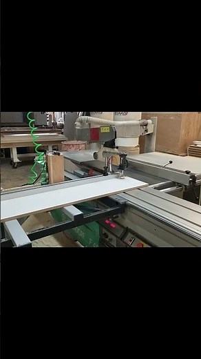 Sliding Saw custom pneumatic clamp #woodworking