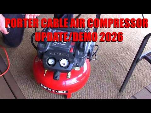 Porter Cable Air Compressor Update and Demo 2026
