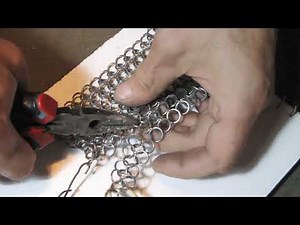 how to work on a CHAINMAIL machine GUSLI flat machine number THREE