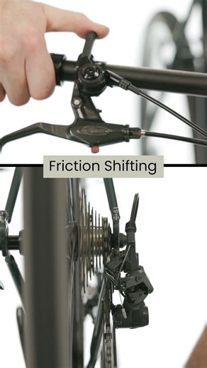 What's the difference between "indexed" and "friction" shifting?