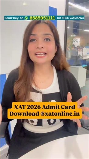 XAT 2026 Admit Card Releasing Soon | How to download @ xatonline.in #mbaentranceexams